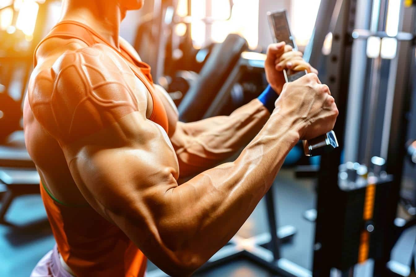 exercice biceps poids du corps